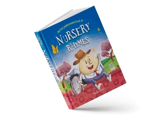 Nursery Rhymes Board Book: Illustrated Classic Nursery Rhymes (My First Book series) thumbnail 4