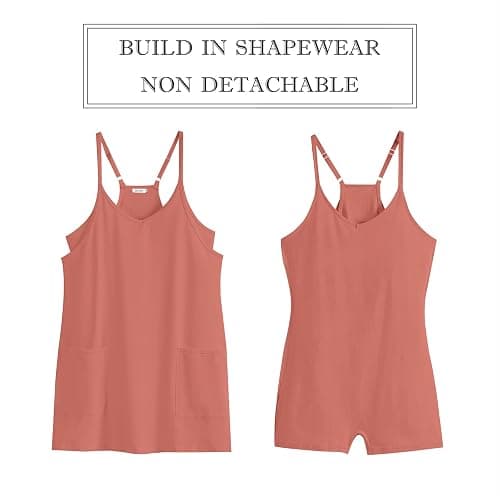 ANRABESS Women Athletic Dress Summer Tennis Workout Active Sports Mini Romper Dress Built in Shorts Travel Vacation Clothes thumbnail 6