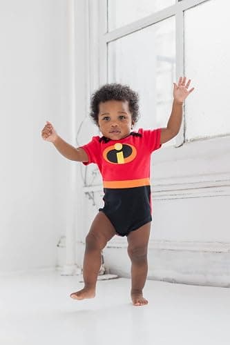 Disney Baby 5 Pack Bodysuits Newborn to Infant Sizes (Newborn - 24 Months) thumbnail 2