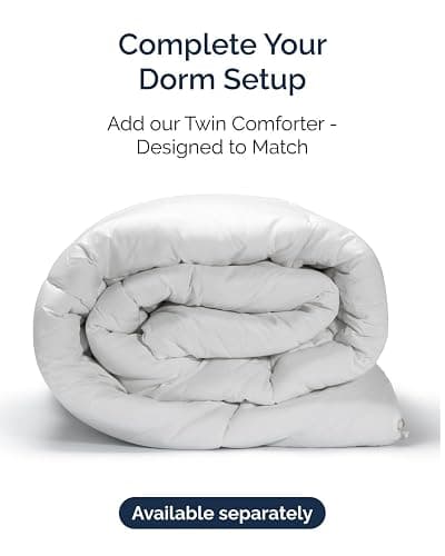 Twin Size 3 Piece Sheet Set - Breathable & Cooling Sheets - Antique White | Hotel Luxury Bed Sheets for Women & Men, Deep Pockets, Easy-Fit, Extra Soft and Wrinkle Free Sheets, Oeko-Tex Bed Sheet Set thumbnail 9