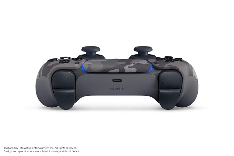 PlayStation Sony 5 DualSense Wireless Controller - Gray Camouflage (Renewed) thumbnail 10
