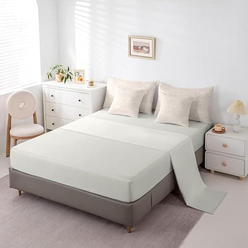 jejeloiu Leopard Print Comforter Set with Sheets 7 Piece Full Size Cheetah Print Bedding Set for Kids Boys Girls Beige Bed in a Bag Modern Art Room Decor Soft Lightweight Microfiber thumbnail 4