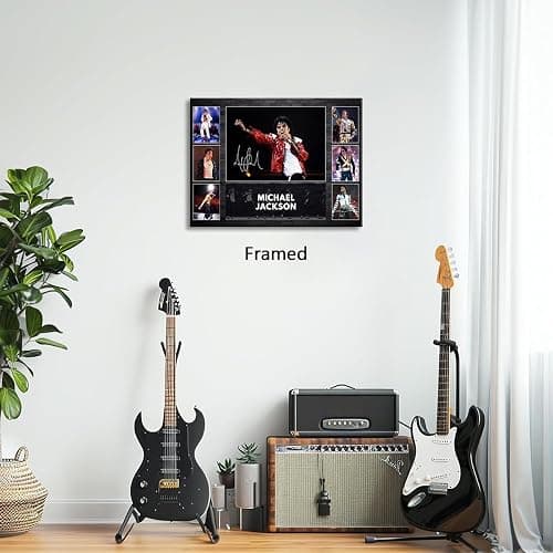 Michcel Jackson Poster Music Legend Wall Art for Bedroom Home Decor thumbnail 6