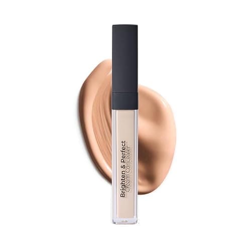 MCoBeauty - Brighten & Perfect Cream Concealer - 1 Light Fair - Hydrating Corrector Medium Coverage Blemish & Under Eye Concealer - With Vitamin E, Hyaluronic Acid & Aloe Vera - Image 1