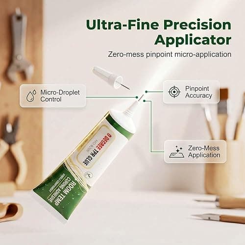 Squishy Glue, Silicone Repair Adhesive, Quick-Drying Waterproof for TPR TPE | Clear Flexible Bond Formula, Works on TPU Rubber Model, Multi-Surface Adhesive for Squishy Repair & DIY Crafts thumbnail 5