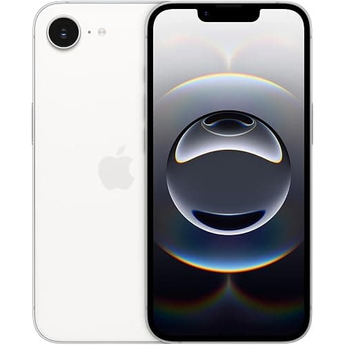 Apple iPhone 16e, 128GB, White - Locked to AT&T (Renewed) - Image 1