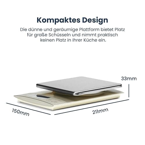 Tanita KD321SV33 Küchenwaage 3 kg mit Feinteilung 0.1 g thumbnail 2