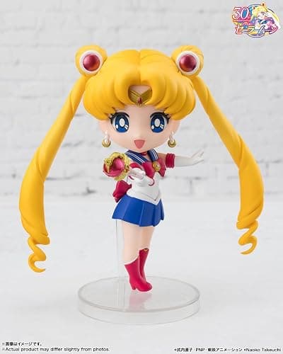 TAMASHII NATIONS - Sailor Moon - Sailor Moon -Crystal Star Compact Edition- Figuarts mini Action Figure thumbnail 5