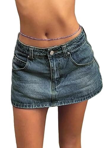 Denim Skirt - Image 1