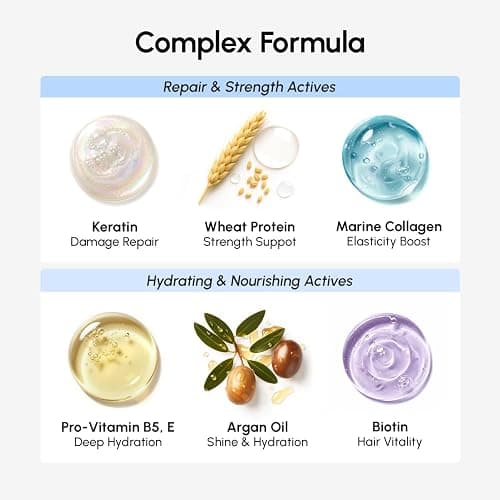 MAREE Anti Yellow Purple Hair Mask for Damaged Hair - Purple Deep Conditioner & Blonde Toner - Hydrating Deep Conditioning for Dry, Curly, Blonde, Orange, Brassy, Bleached - Mascarilla para el Cabello thumbnail 6