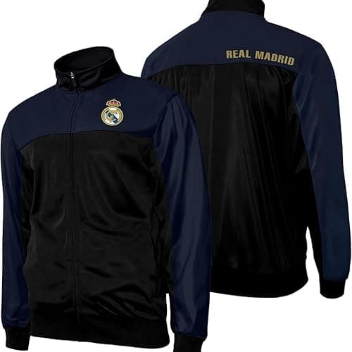 Icon Sports Officially Licensed Real Madrid CF Track Jacket - Unisex Adult thumbnail 2