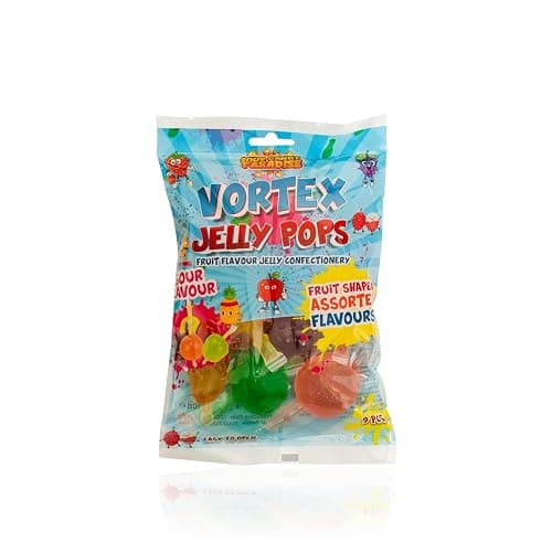 Candy Paradise Halal Sour Vortex Jelly Pops - Jelly Fruits - TikTok Jelly - Fruity Pops - Ice pops 315g (1) thumbnail 2