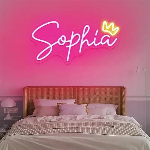 IbayNawi Neon Schild Personalisiert led Leuchtschilder für Dekoration Personalisierte schriftzug für Hochzeit Geburtstag Party Geschenk thumbnail 5