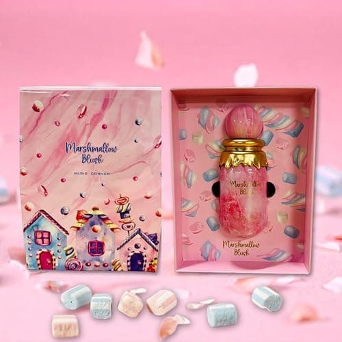 Paris Corner | Marshmallow Blush EDP | A Unique Gourmand Marshmallow Strawberry Perfume for Women | Long-Lasting Sweet Scent Fragrance for Daily Use (3.4 Fl Oz) thumbnail 4