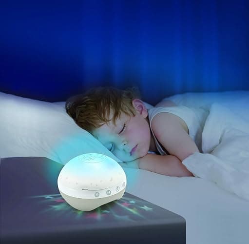 Infantino Mobile Musical 3-en-1, Mobile Transformable en Projecteur et en Veilleuse avec Mode Réveil, 6 Mélodies Intégrées et 4 Sons Nature, Gris thumbnail 5