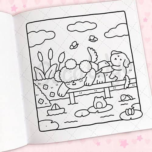 Cozy Cuties: A Cute and Comfy Colouring Book for All Ages (Coco Wyo) thumbnail 7