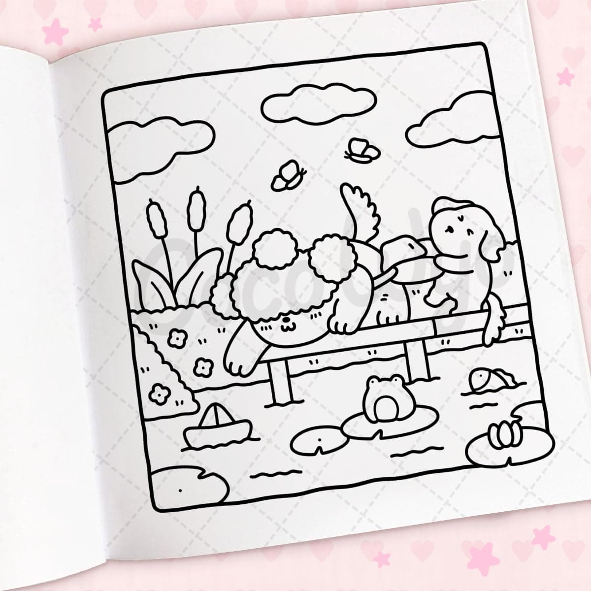 Cozy Cuties: A Cute and Comfy Colouring Book thumbnail 7