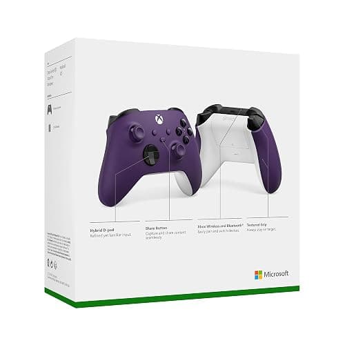 Xbox Core Wireless Gaming Controller – Astral Purple Series X|S, One, Windows PC, Android, and iOS thumbnail 12