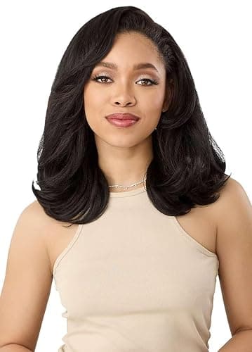 Outre Quick Weave Synthetic Half Wig - Poppy (DR CHOCOLATE SWIRL) thumbnail 4