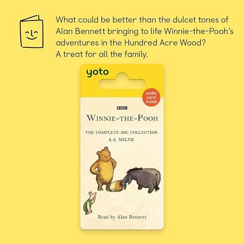 Yoto Winnie The Pooh: The Complete BBC Collection – Kids Audio Card for Use with Player & Mini All-in-1 Audio Device, Screen-Free Listening with Fun Playtime Bedtime & Travel Stories, Ages 5+ thumbnail 3