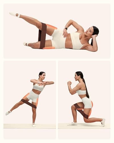 BetterMe Bubble Butt Kit – Pilates Ring, Weight Bands, Soft Ball & Loop Bands – Glute Training Pilates Kit for Women – Home Workout Pilates Equipment Set thumbnail 6