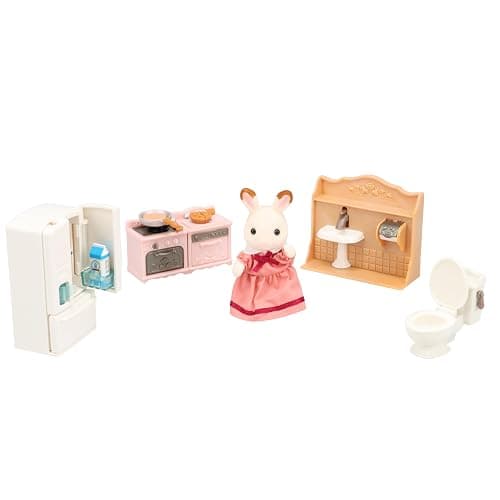 Sylvanian Families Playful Starter Furniture Set - dollhouse playset 5449 thumbnail 2