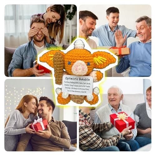 Lummitwit Emotional Support Crochet Kingdom Tears Bokoblin Crochet Animal Cute Positive Pig Stress Relief Therapy Gift Zelda Figures Funny Zelda Gifts Handmade Desk Accessoriesn thumbnail 7