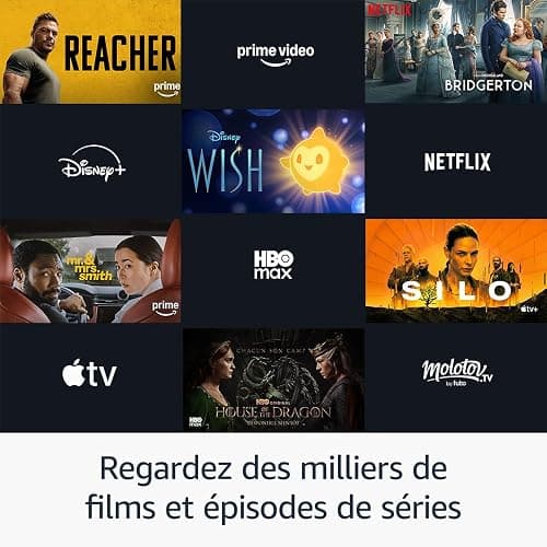 Amazon Fire TV Stick 4K, Appareil de streaming avec prise en charge du Wi-Fi 6 et des technologies Dolby Vision/Atmos et HDR10+ thumbnail 4