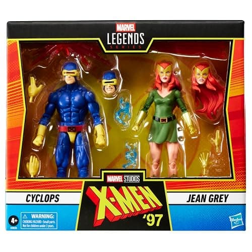 Hasbro - Collectibles - X-Men '97 - Marvel Legends - Cyclops & Jean Grey Action Figure 2-Pack - Collectibles - Multicolor thumbnail 2