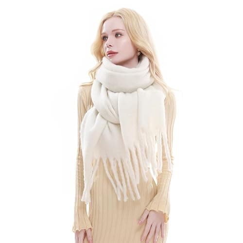 RIIQIICHY Chunky Scarf for Women Winter Warm Thick Scarves Oversized Blanket Scarf thumbnail 2
