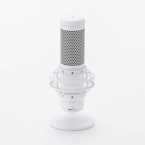 HyperX QuadCast S – RGB USB Condenser Microphone for PC, PS5, Mac, Anti-Vibration Shock Mount, 4 Polar Patterns, Pop Filter, Gain Control, Gaming, Streaming, Podcasts, Twitch, YouTube, Discord – White - White - QuadCast S White - Microphone thumbnail 17