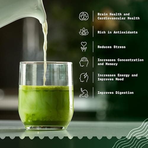 NaturaleBio Japanese Organic Matcha Green Tea Powder - Premium Grade-100g. Produced in Japan, Uji, Kyoto. Use for Drinking, Cooking, Baking, Smoothie Making and with Milk. Vegan & Vegetarian Friendly thumbnail 3