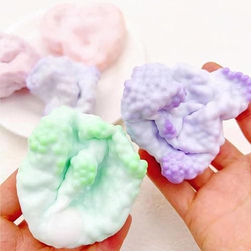 Crunchy Squishy Stress Ball, Ice Skin Crunchy Stress Balls, DIY Soft Sand Filled Anxiety Relief Squeeze Ball (1 Set) thumbnail 5