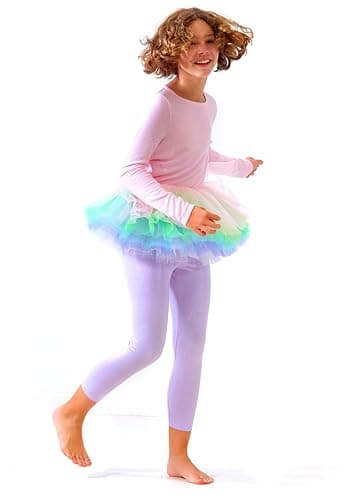 My Lello Big Girls 10-Layer Short Ballet Tulle Tutu Skirt (4T-10yr) thumbnail 4