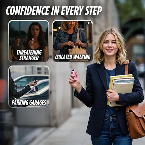 Guard Dog Security Quick Action Pepper Spray Self Defense Keychain, Maximum Strength 1.44 MC, OC Spray, 16-Foot Range, Twist-Lock Safety, Belt Clip for Easy Carry for Women and Men, Made in USA thumbnail 4