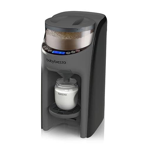 Baby Brezza Formula Pro Advanced Formula Dispenser Machine - Automatically Mix a Warm Formula Bottle Instantly - Easily Make Bottle with Automatic Powder Blending, Charcoal - Image 1