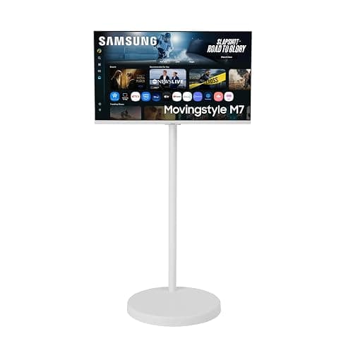Samsung Movingstyle M7 M70F + $200 Amazon Gift Card, 4K UHD Smart Monitor with Adjustable Rolling Stand, Samsung Vision AI, Gaming Hub, AI Picture Optimizer, SmartThings, Knox Security, F-LS32FM70-MSR thumbnail 10