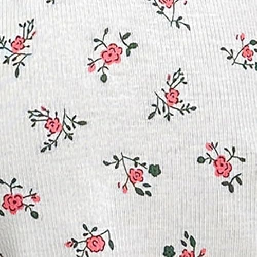 Himllauen Damen Pyjama Set​ Kurz Schlafanzug Floral Print Top und Shorts Sommer Lounge Set Y2k Shorts Set thumbnail 6