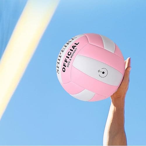 ABAJI Volleyball Official Ball Thicker PU Waterproof Anti-Explosion 15+ Years Kids Girls Boys Indoor Training Game Outdoor Sand Beach Pool Play Pump Needle thumbnail 6