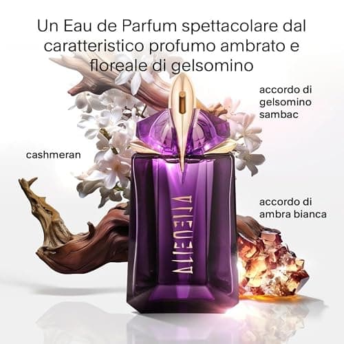 MUGLER Alien Eau de Parfum per Donna, Ambrato, Legnoso e Floreale, Casherman, Ambra e Gelsomino, Fragranza Straordinaria, Mistica e Senza Tempo, Ricaricabile thumbnail 2