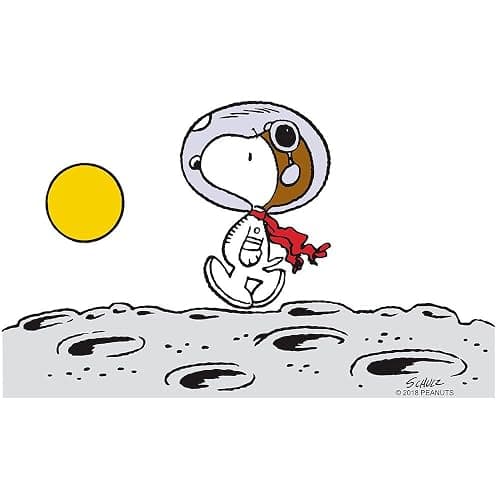 CafePress Space Snoopy 11 Oz Ceramic Mug 11 oz (325 ml) Ceramic Coffee Mug thumbnail 4