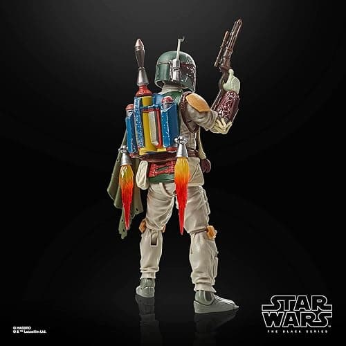STAR WARS The Black Series Boba Fett, 40th Anniversary Return of The Jedi 6-Inch Collectible Action Figures, Ages 4 and Up thumbnail 4
