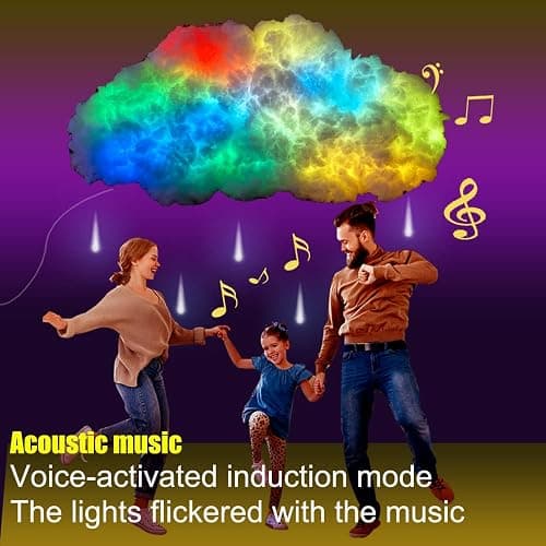 ZOKON 3.93Ft/1.2M Big Cloud Rain Lightning Kit thumbnail 7