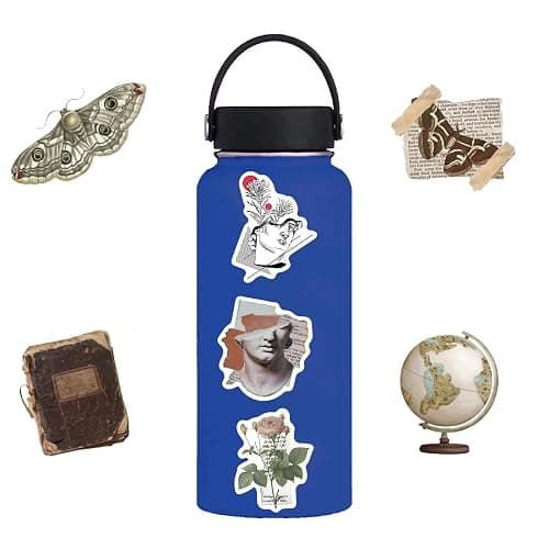 Taamoaa 50 PCS Dark Academia Stickers, Vintage Gothic Aesthetic, Dark Academia Decor for Journaling, Scrapbook, Water Bottle, Laptop thumbnail 3