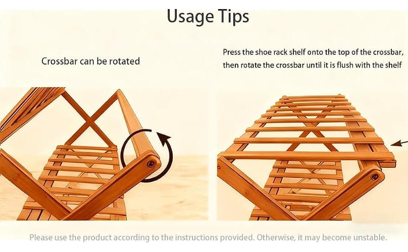 Bamboo Vertical Shoe Rack for Entryway,Narrow Shoe Rack Stackable,Minimalist Shoe Storage,4 Tier Standing Shoe Organizer for Garage Corner Bedroom Hallway(Tawny-4 Tier) thumbnail 6