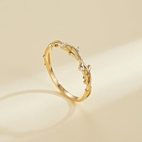Vintage Twig Ring (Gold) thumbnail 3
