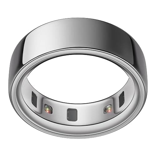 Oura Ring 4 - Silver - Size 9 - Size Before You Buy - Image 1