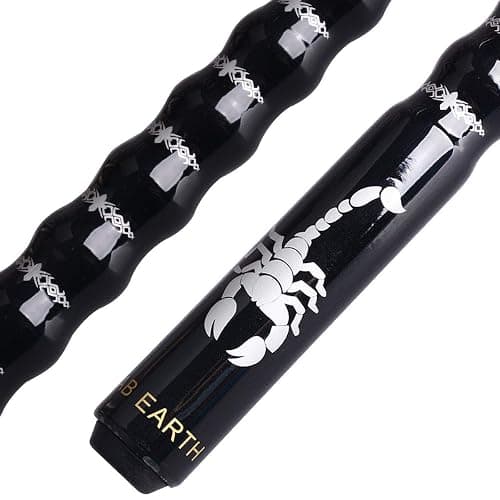 AB Earth 58" Pool Cue/Pool Stick Ergonomic Design Hardwood Canadian Maple 13mm Tip 18-21oz Billiard Cue B1SN - Image 1