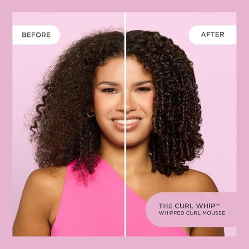 Cake Beauty Whipped Curl Defining & Volumizing Mousse – Aloe Vera Vitamin E for Flexible Hold - Vegan No Heat Curls Wavy Curly Hair Sulfate Cruelty Free Products For Women thumbnail 6