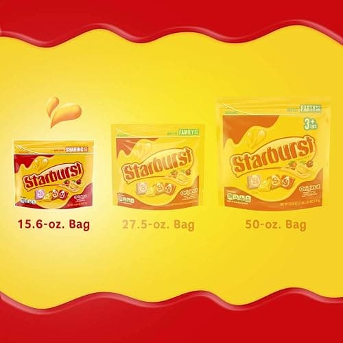 STARBURST Original Fruit Chews Candy, 15.6-Ounce Pouch thumbnail 4